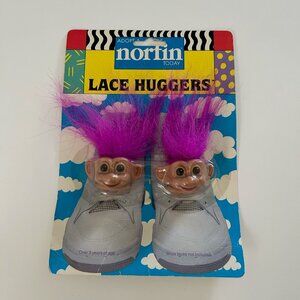 Vintage Norfin Troll Lace Huggers Shoelace Holders